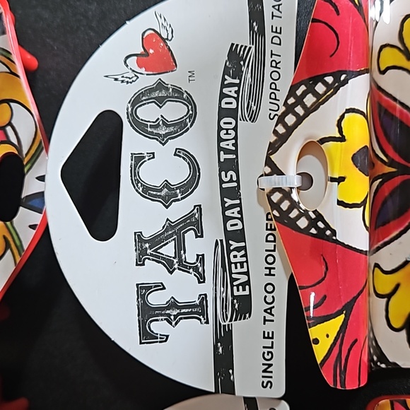 Taco HolderBundle of 4 Melamine Single Fiesta Taco Holders - Picture 2 of 4